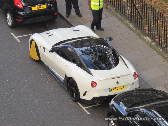 Ferrari 599GTO spotted in London, United Kingdom