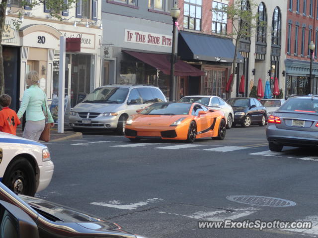 Lamborghini Gallardo spotted in Red Bank, New Jersey