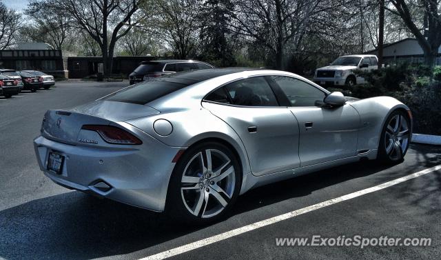 Fisker Karma spotted in Skokie, Illinois