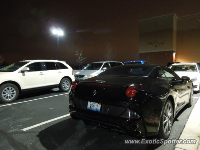 Ferrari California spotted in Barrington, Illinois