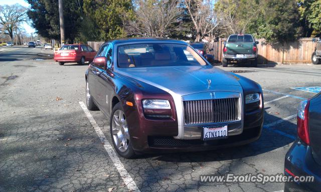 Rolls Royce Ghost spotted in Santa Rosa, California