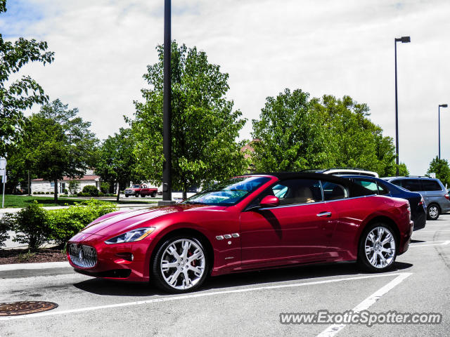 Maserati GranCabrio spotted in Cincinnati, Ohio