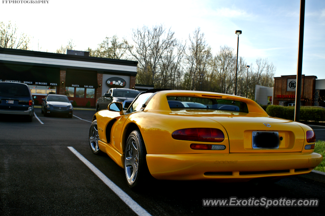 Dodge Viper spotted in Indianapolis, Indiana