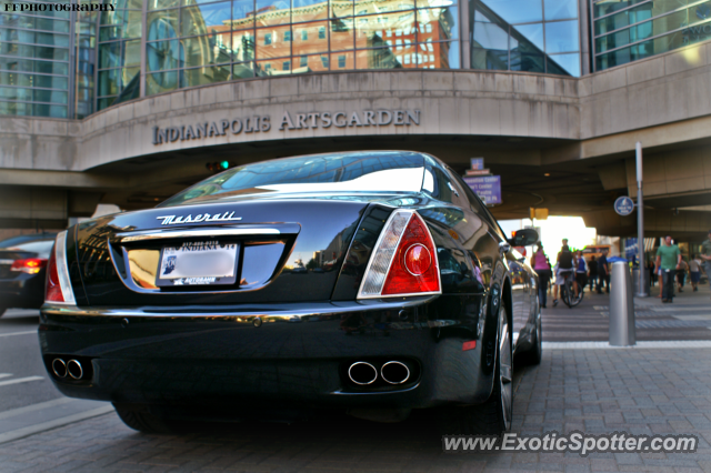 Maserati Quattroporte spotted in Indianapolis, Indiana