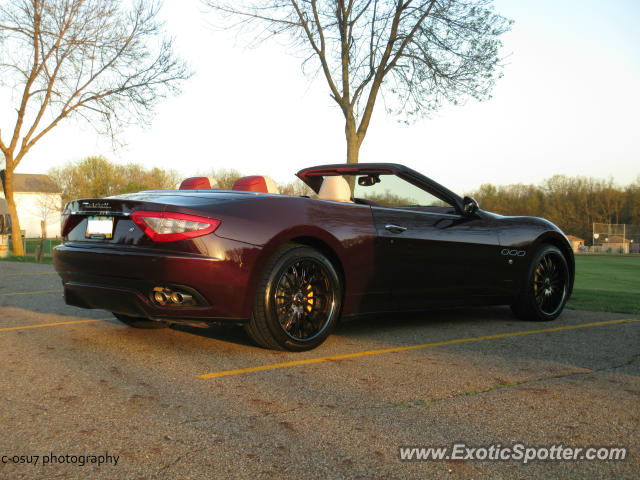 Maserati GranCabrio spotted in Massillon, Ohio