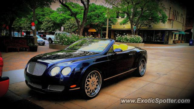 Bentley Continental spotted in Riverside, California