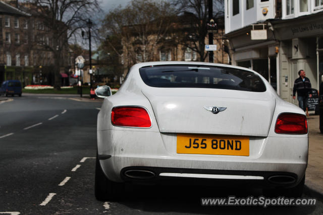 Bentley Continental spotted in Harrogate, United Kingdom