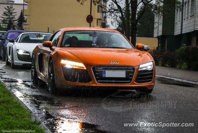 Audi R8 spotted in Hockenheim, Germany