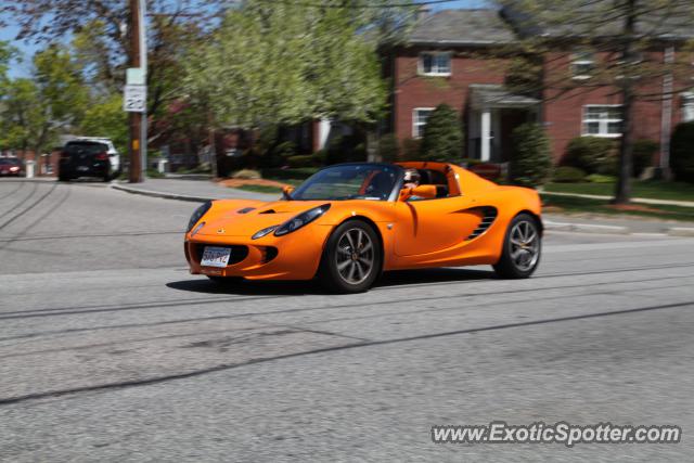 Lotus Elise spotted in Waltham, Massachusetts