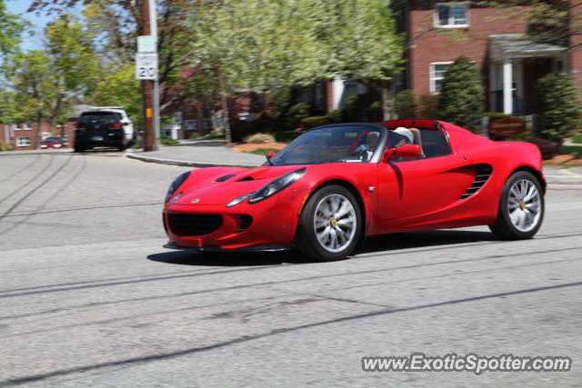 Lotus Elise spotted in Waltham, Massachusetts