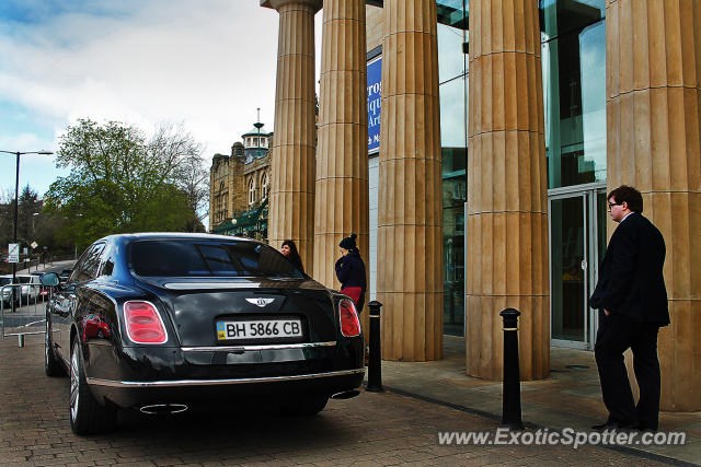 Bentley Mulsanne spotted in Harrogate, United Kingdom