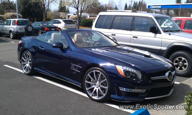 Mercedes SL 65 AMG spotted in Santa Rosa, California