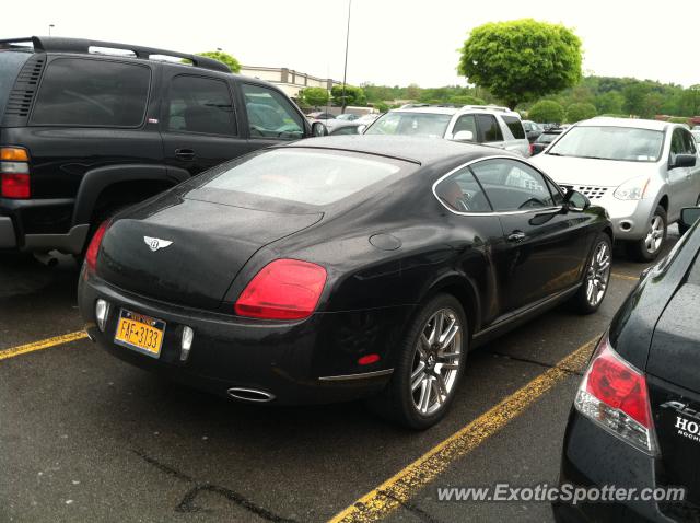 Bentley Continental spotted in Victor, New York