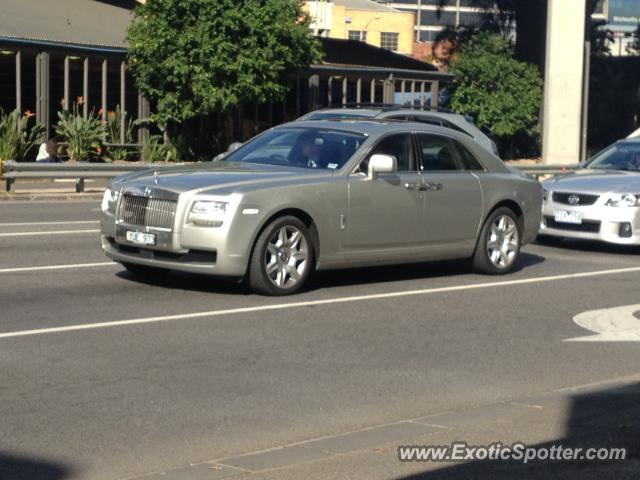 Rolls Royce Ghost spotted in Melbourne, Australia