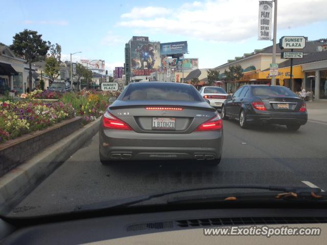 Mercedes SL 65 AMG spotted in Los Angeles, California