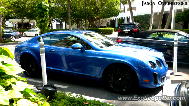 Bentley Continental spotted in Bal Harbour, Florida