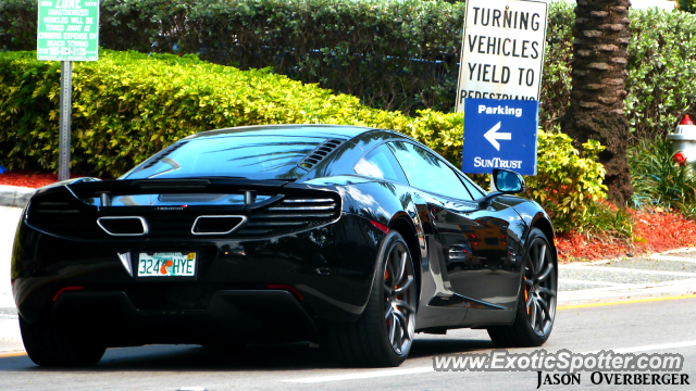 Mclaren MP4-12C spotted in Bal Harbour, Florida