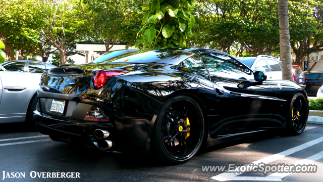 Ferrari California spotted in Bal Harbour, Florida