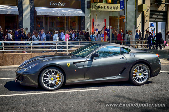 Ferrari 599GTB spotted in Düsseldorf, Germany