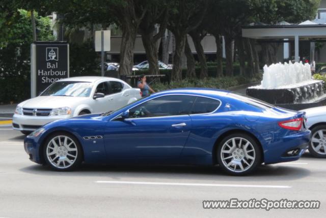 Maserati GranTurismo spotted in Bal Harbour, Florida