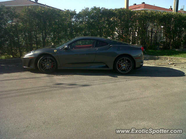 Ferrari F430 spotted in Montreal, Quebec, Canada