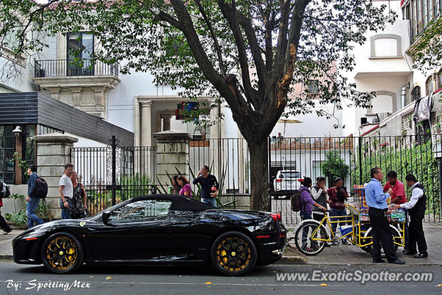 Ferrari F430 spotted in Mexico City, Mexico