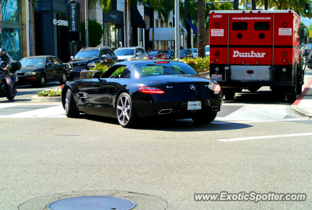 Mercedes SLS AMG spotted in Beverly Hills, California