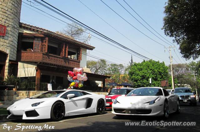 Lamborghini Aventador spotted in Mexico City, Mexico