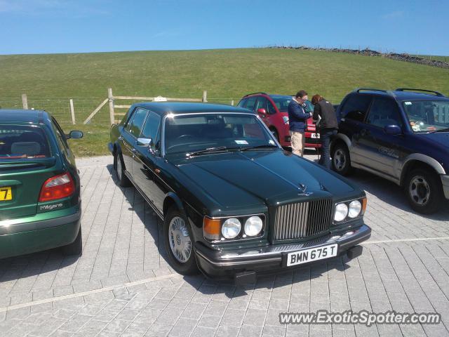 Bentley Turbo R spotted in Cregneash, United Kingdom