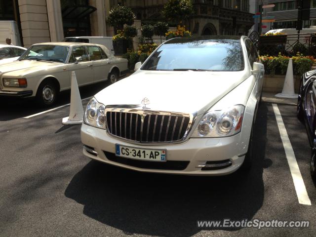 Mercedes Maybach spotted in London, United Kingdom