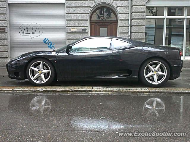 Ferrari 360 Modena spotted in Zurich, Switzerland