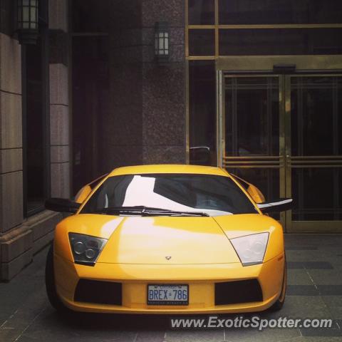 Lamborghini Murcielago spotted in Toronto, Canada