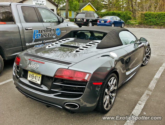 Audi R8 spotted in Red Bank, New Jersey