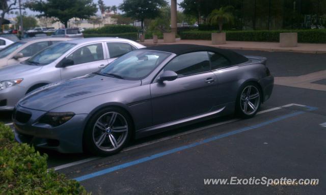 BMW M6 spotted in Anaheim, California