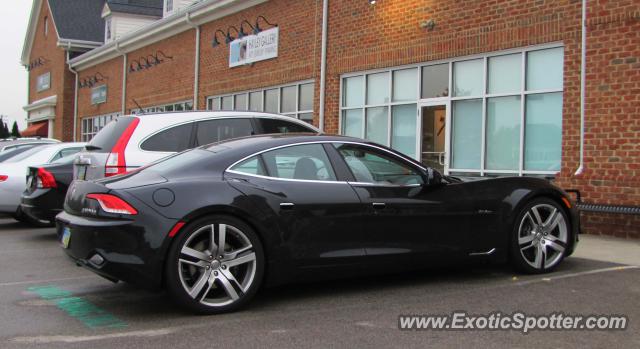 Fisker Karma spotted in New Albany, Ohio