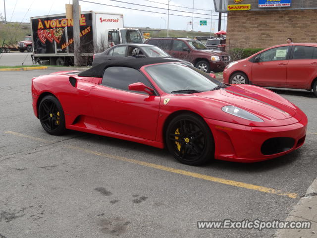 Ferrari F430 spotted in Quebec City, Canada