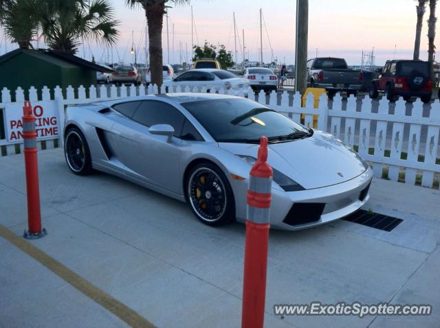 Lamborghini Gallardo spotted in Panama City, Florida