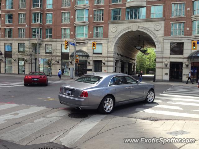 Rolls Royce Ghost spotted in Toronto, Canada