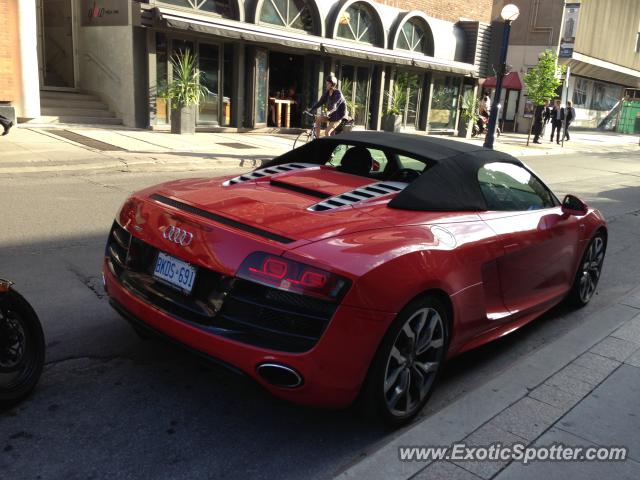 Audi R8 spotted in Toronto, Canada