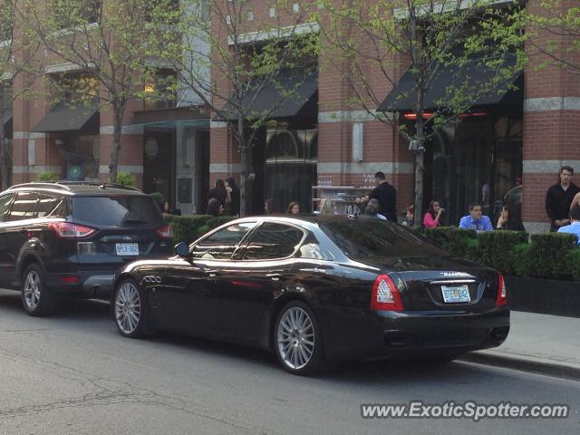 Maserati Quattroporte spotted in Toronto, Canada