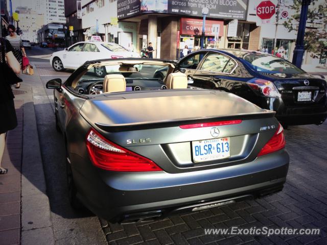 Mercedes SL 65 AMG spotted in Toronto, Canada