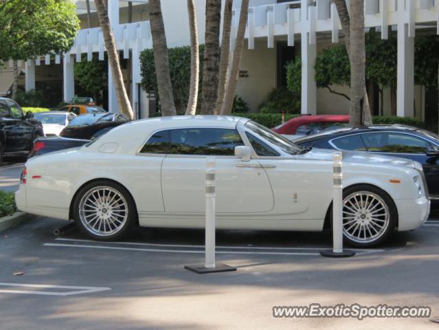 Rolls Royce Phantom spotted in Bal Harbour, Florida