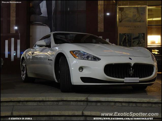 Maserati GranTurismo spotted in Bangalore, India