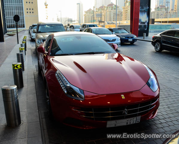 Ferrari FF spotted in Dubai, United Arab Emirates