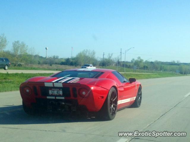 Ford GT spotted in Interstate 80, Nebraska