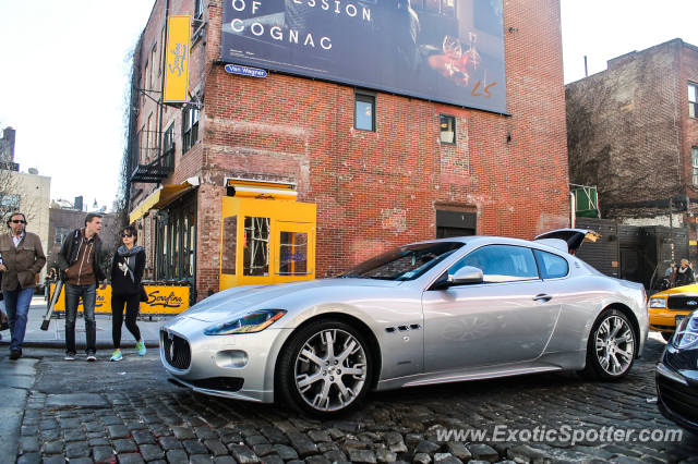 Maserati GranTurismo spotted in Manhattan, New York