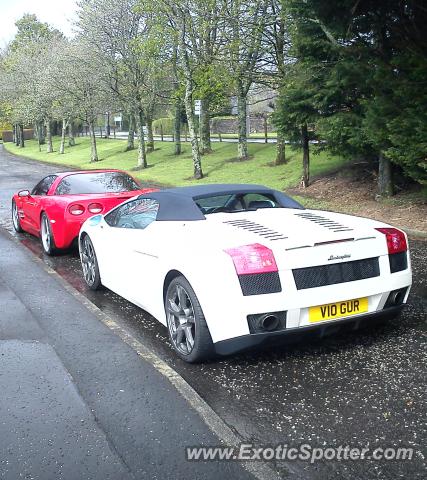 Lamborghini Gallardo spotted in Glasgow, United Kingdom