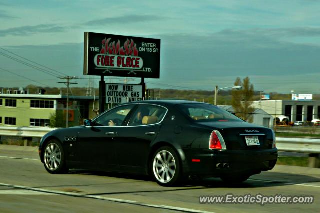 Maserati Quattroporte spotted in Milwaukee, Wisconsin