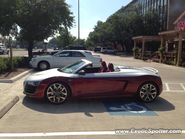 Audi R8 spotted in Dallas, Texas