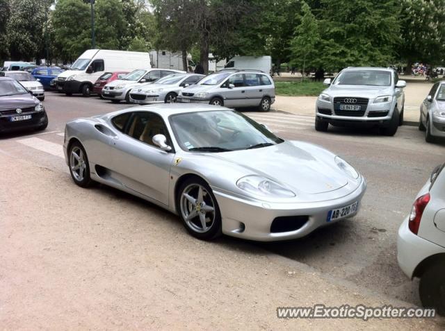 Ferrari 360 Modena spotted in Paris, France